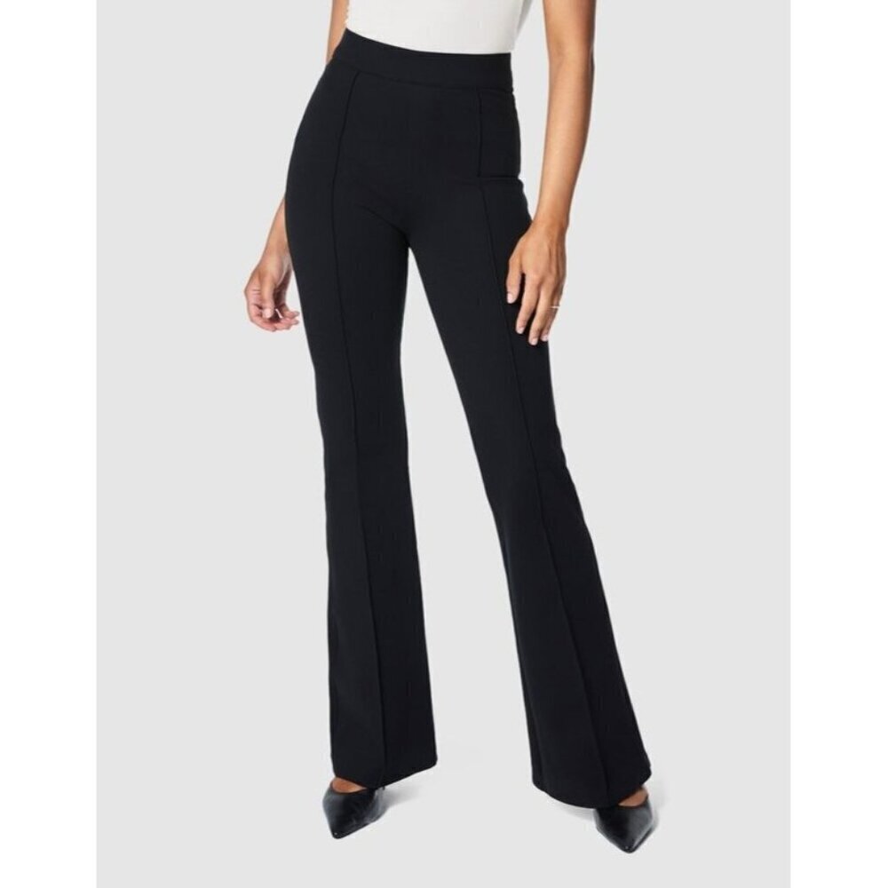 SPANX Black Supersmooth PerfectFit High Rise Velour Flare Pant Wome Size XL Tall